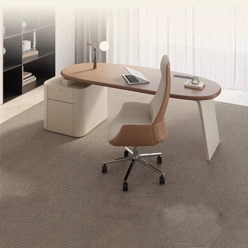 Desk Setup L Shaped - 寝室用ノートパソコンテーブル ファイルキャビネット 引き出し セットアップコンソール コンピューターデスク ゲーミングスタンディングデスク