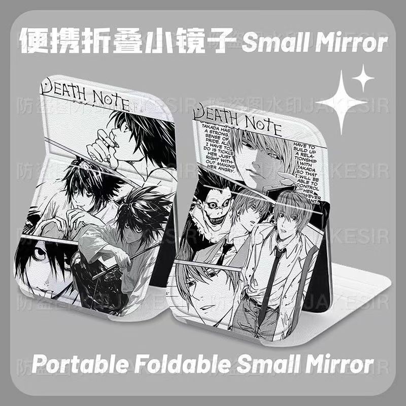 デスノート ヤガミ・ライト 折りたたみ式メイクアップミラー  - Desk Setup Lamp のレビューと価格