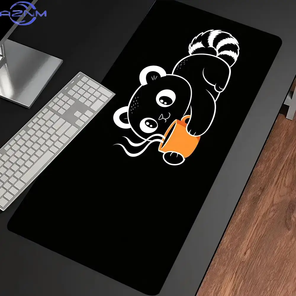 かわいい線画の猫がコーヒーカップを手に持っているデザインの、 - Desk Setup Pc And Laptop のレビューと価格