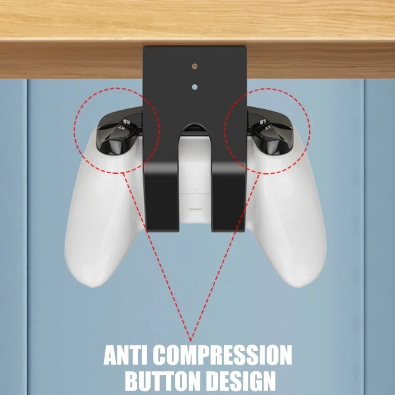2 個/4 個 ABS テーブル下ゲームコントローラーラック - Desk Setup Xbox のレビューと価格