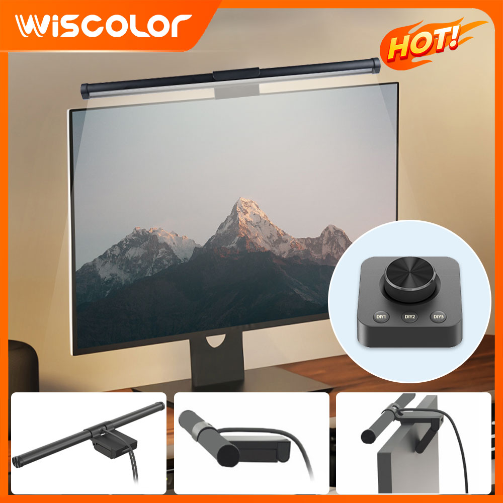 RGB ライトバーモニターセットアップ装飾調光可能な LED - Setup Desk Monitor のレビューと価格