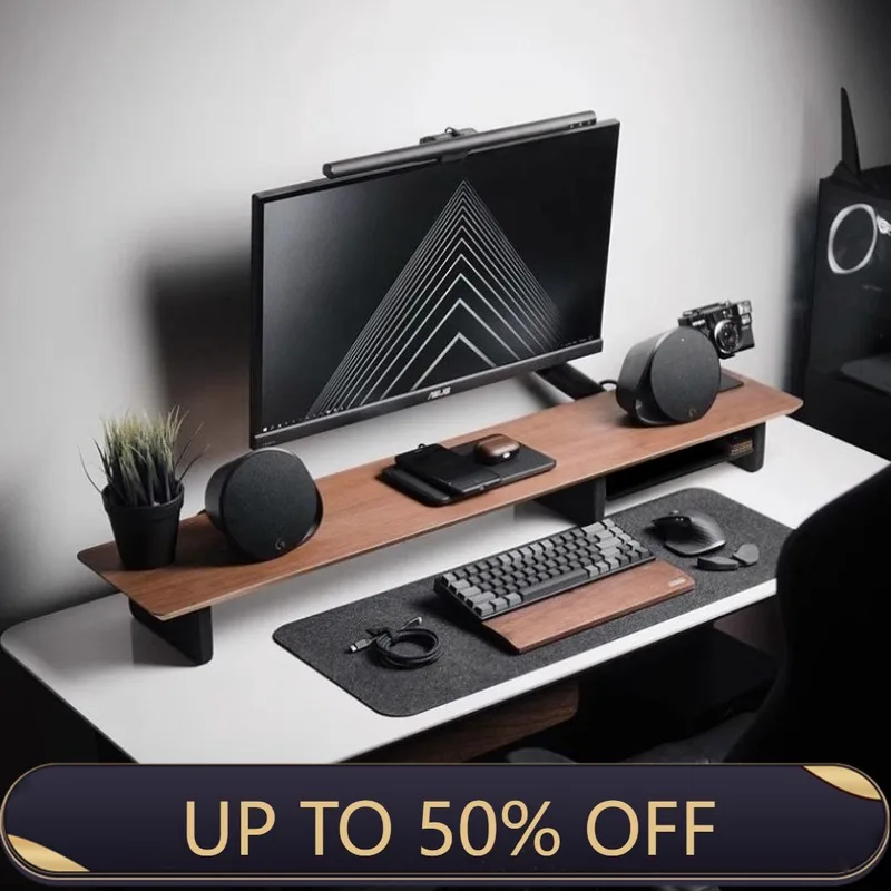 Z1モニター高さ調整ラック オフィス高級デスクセットアップ  - Setup Desk Monitor のレビューと価格