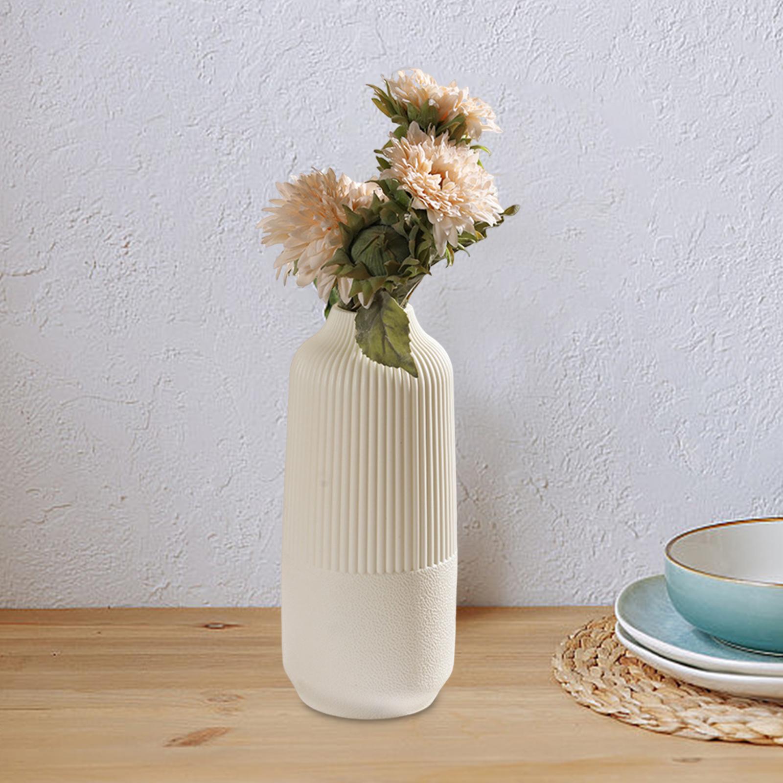 現代の花瓶フラワーポットバスケット北欧家の装飾花瓶ミニマリス - Desk Setup Minimalist のレビューと価格